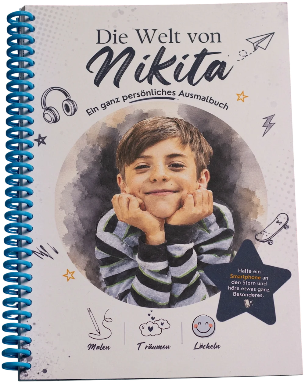 Malbuch-Cover „Die Welt von Nikita“