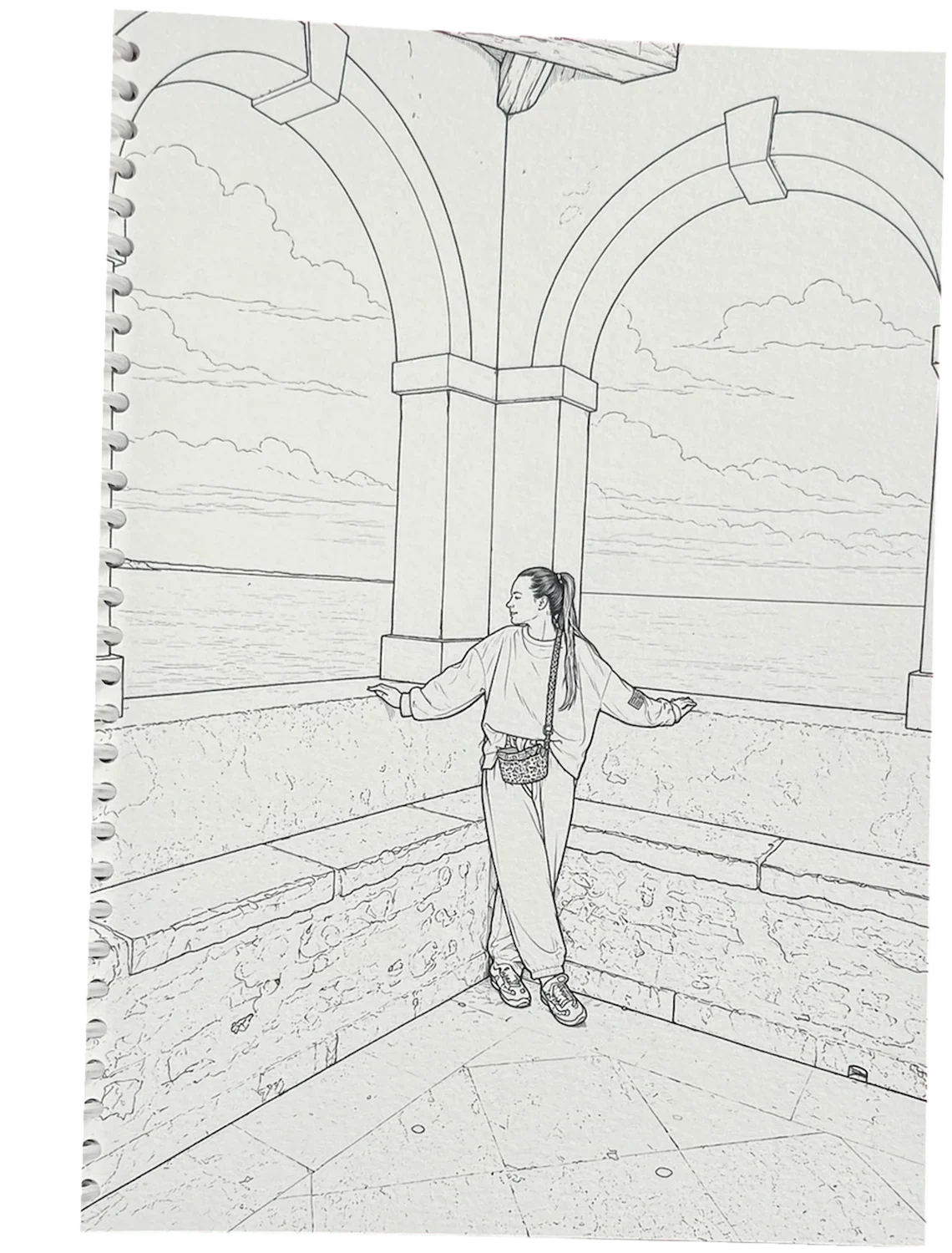 Ausmalbild aus Darias Malbuch