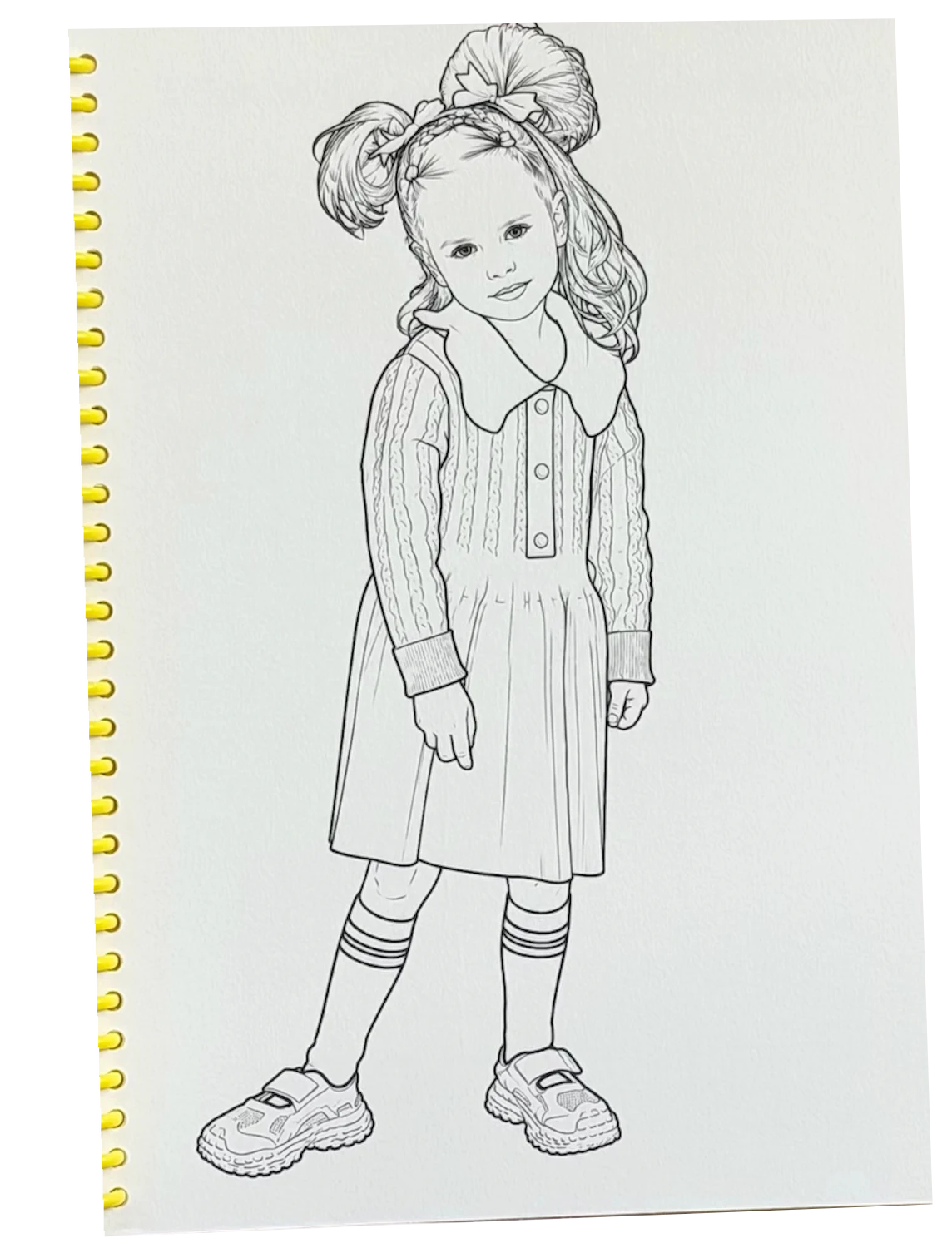 Ausmalbild aus dem Malbuch von Tamila