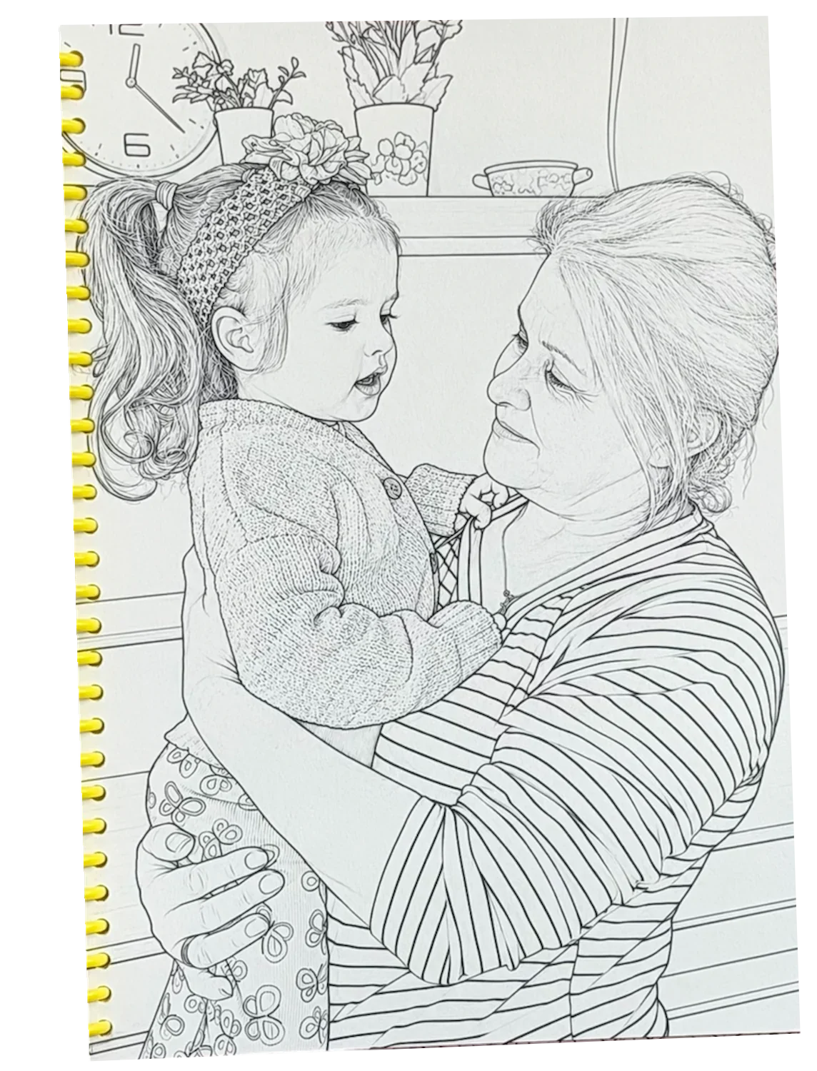 Ausmalbild aus dem Malbuch von Tamila